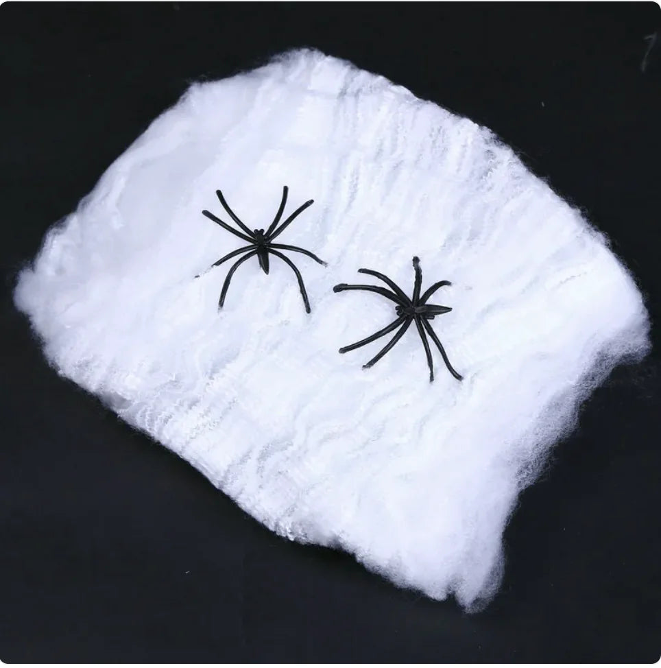 Spider Web Cotton Decoration