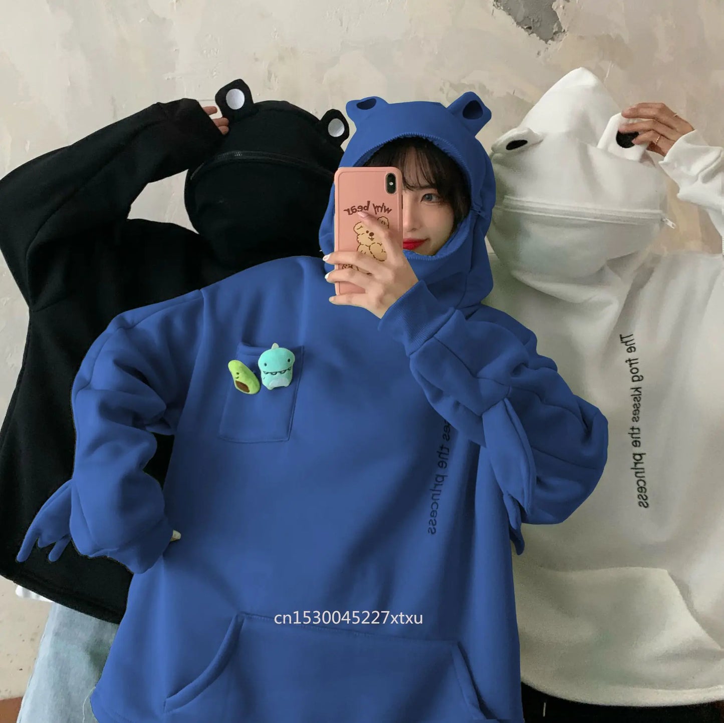 Frog Zipper Hoodie