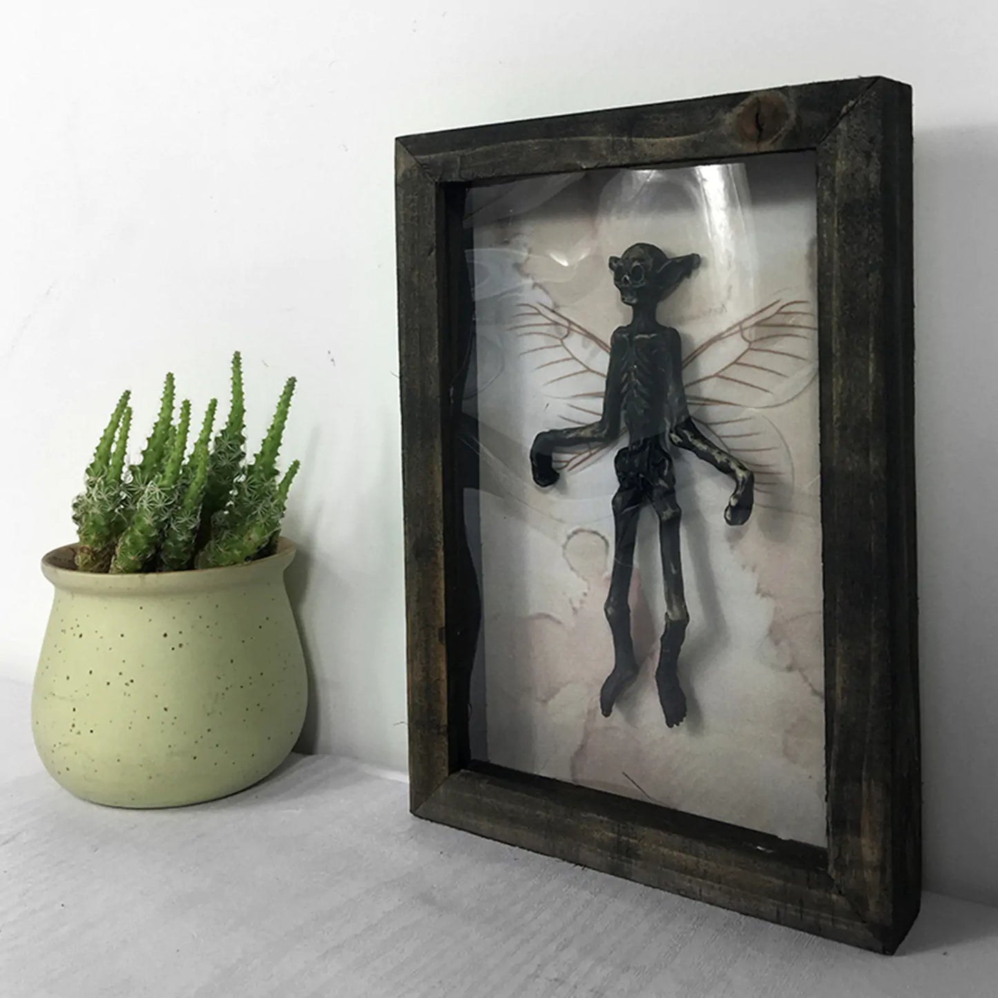 Faux Taxidermy Fairy Picture Frame