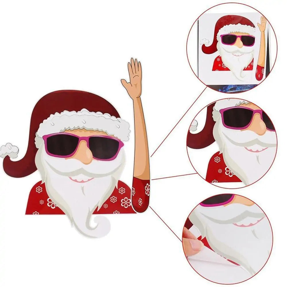 Santa Claus Car Stickers