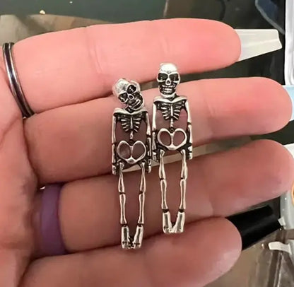 Skeleton Earrings