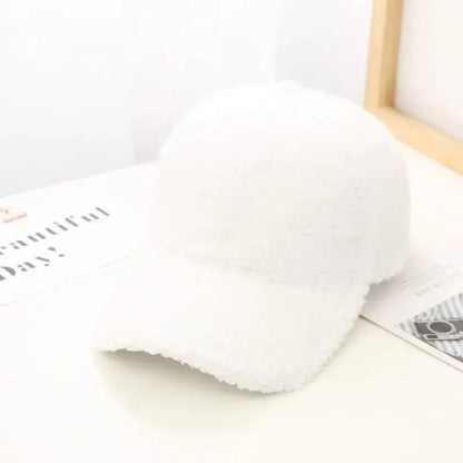 Soft Fuzzy Baseball Cap
