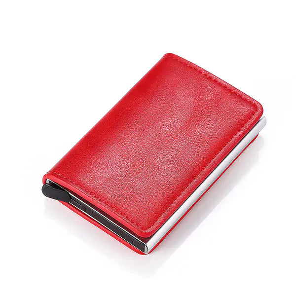 Carbon Fiber & Faux Leather Wallet