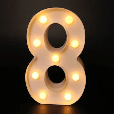 LED Alphabet Letters & Numbers