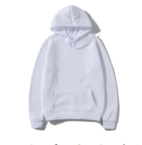 Plain White Hoodie