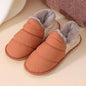 Winter Fur-Lined Rainproof Shoes