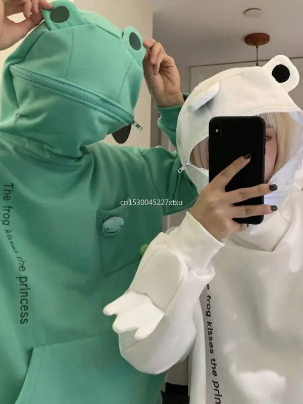 Frog Zipper Hoodie