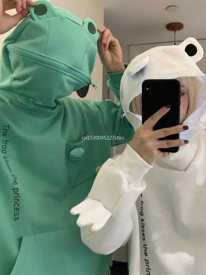 Frog Zipper Hoodie