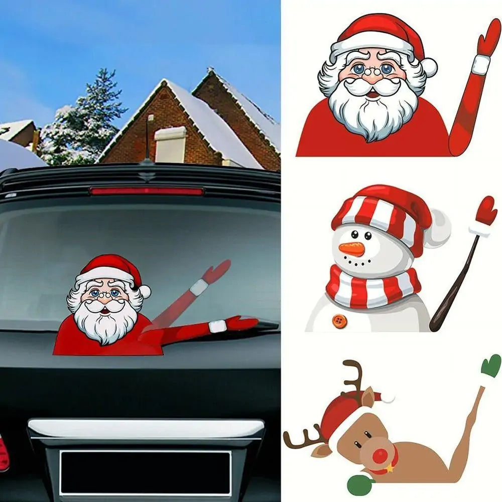 Santa Claus Car Stickers