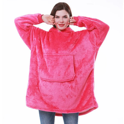 Unisex Winter Fleece Oversized Hoodie