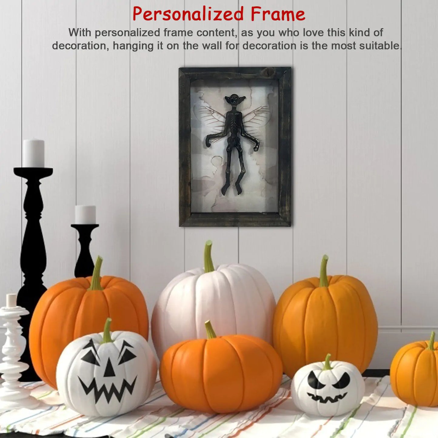Faux Taxidermy Fairy Picture Frame