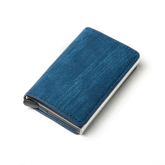 Carbon Fiber & Faux Leather Wallet
