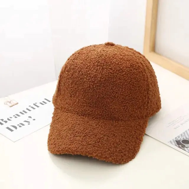 Soft Fuzzy Baseball Cap