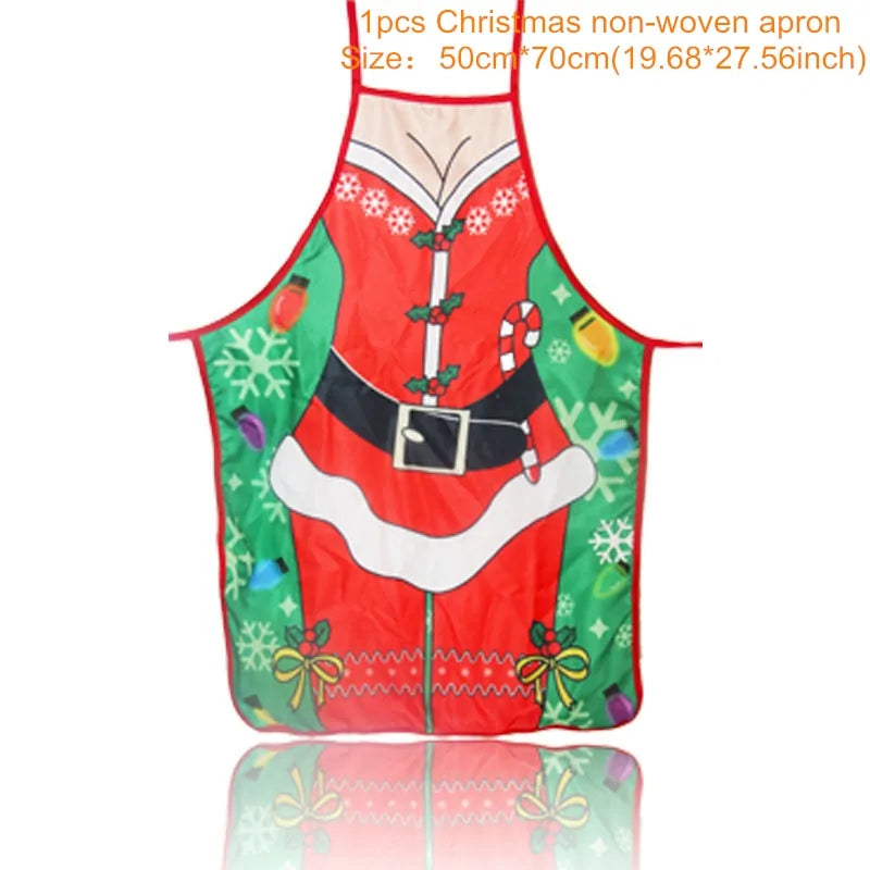 Santa Christmas Apron Variances