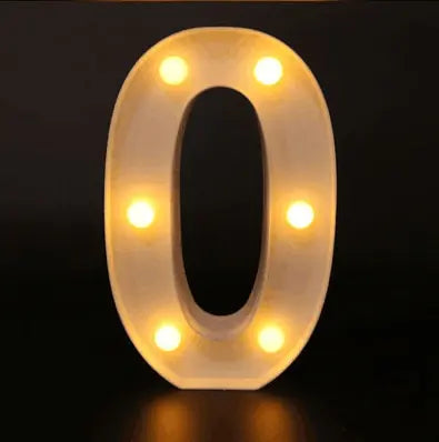 LED Alphabet Letters & Numbers