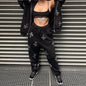 Rhinestone Hoodie AND Pants