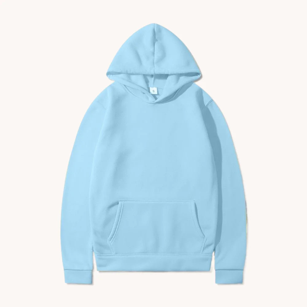 Unisex Plain Hoodie Colors Variants