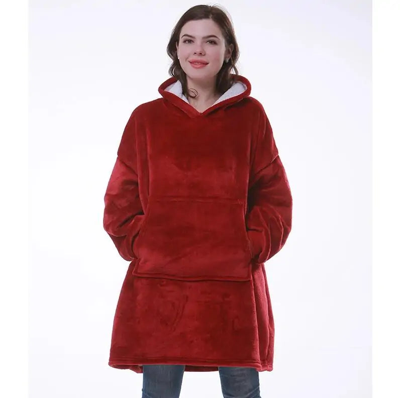 Unisex Winter Fleece Oversized Hoodie