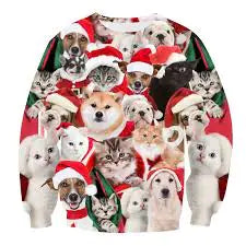 Christmas Animal Sweatshirts Variants