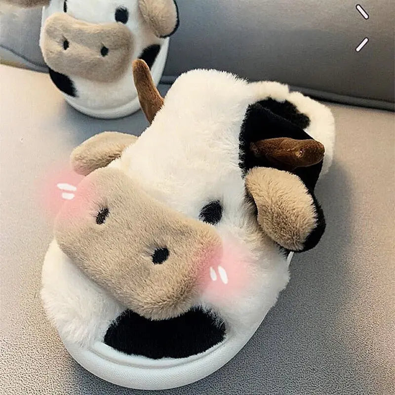 Cute Cow Slippers
