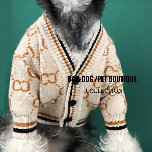 Dog Icon Winter Sweater