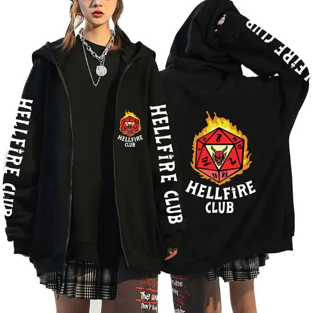 Stranger Things Hellfire Club Hoodie