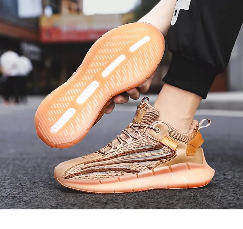 Men Reflective Running Shoes
