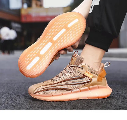 Men Reflective Running Shoes