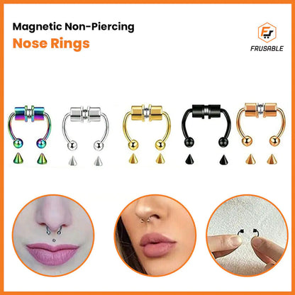 Magnetic Fake Nose Rings