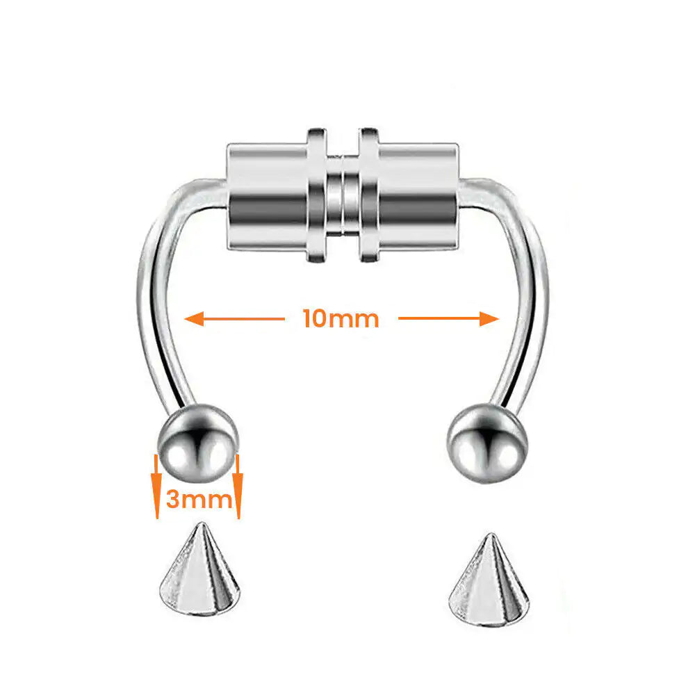 Magnetic Fake Nose Rings