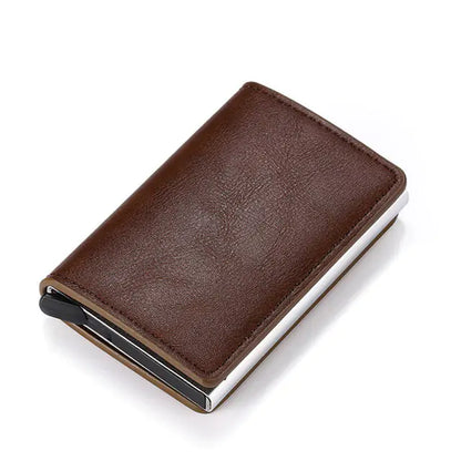 Carbon Fiber & Faux Leather Wallet