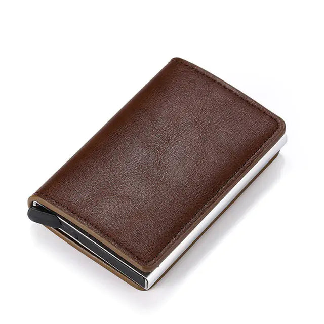 Carbon Fiber & Faux Leather Wallet