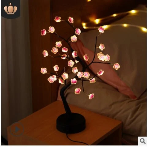Copper Wire Tree LED