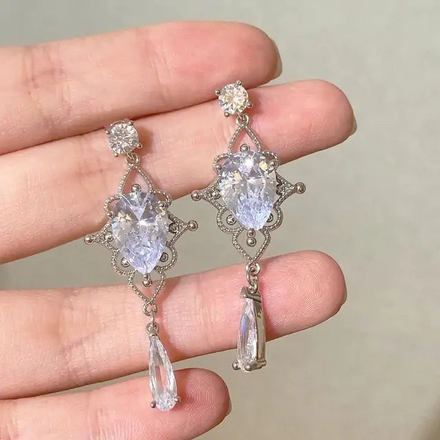 Womens Crystal Earrings