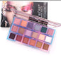 18 Color Eye Shadow Slate Waterproof