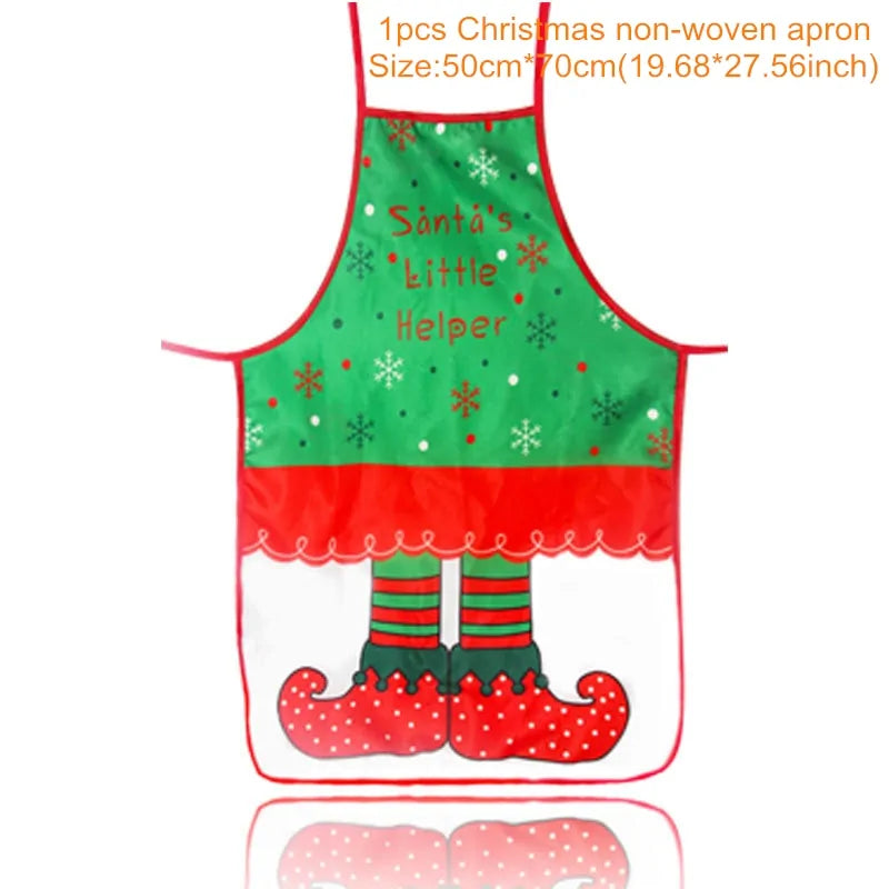 Santa Christmas Apron Variances