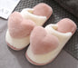 Fuzzy Heart Women's Slippers
