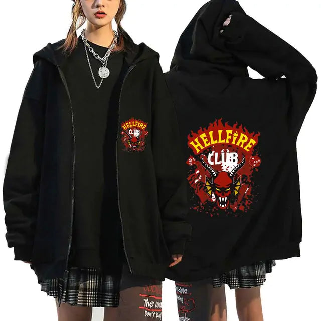 Stranger Things Hellfire Club Hoodie