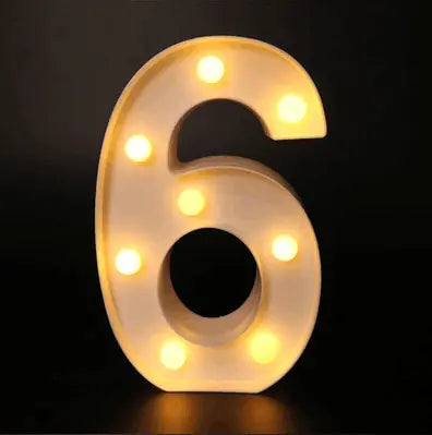 LED Alphabet Letters & Numbers