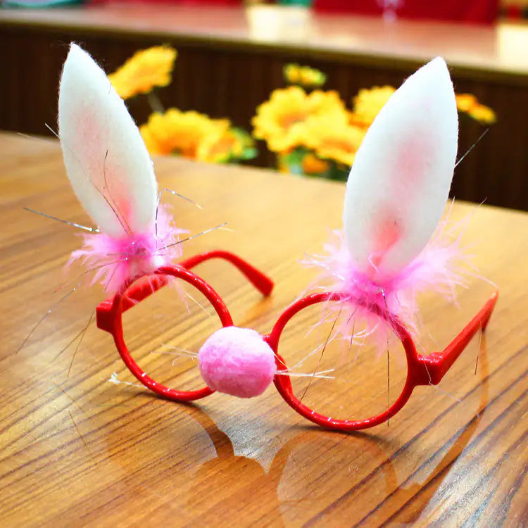 Festive Santa Glasses