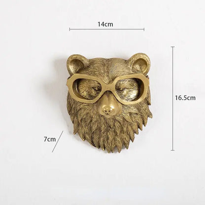 Animal Wall Decorative Figurines