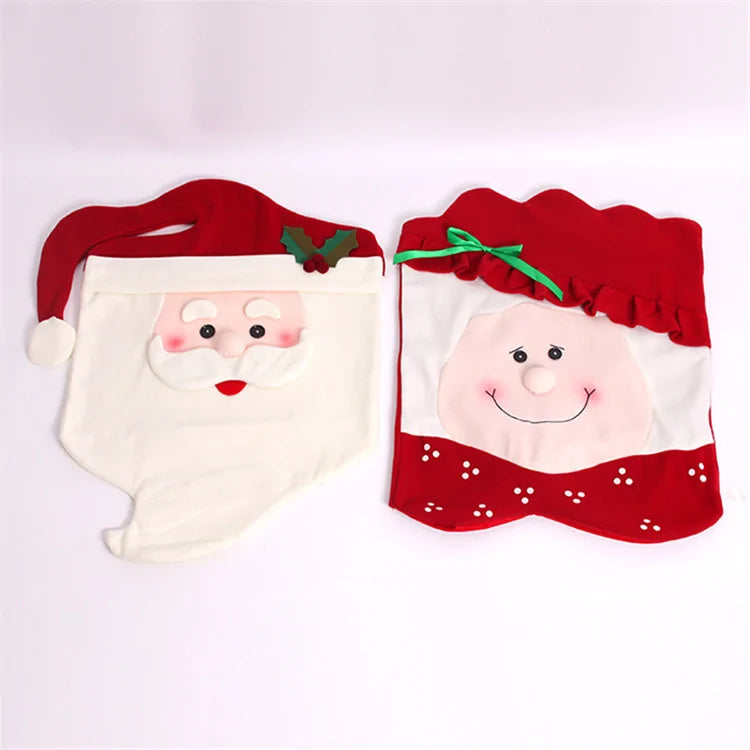 Santa Claus & Mrs.Claus Chair Covers