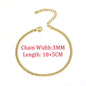 Chain Bracelet Different Widths