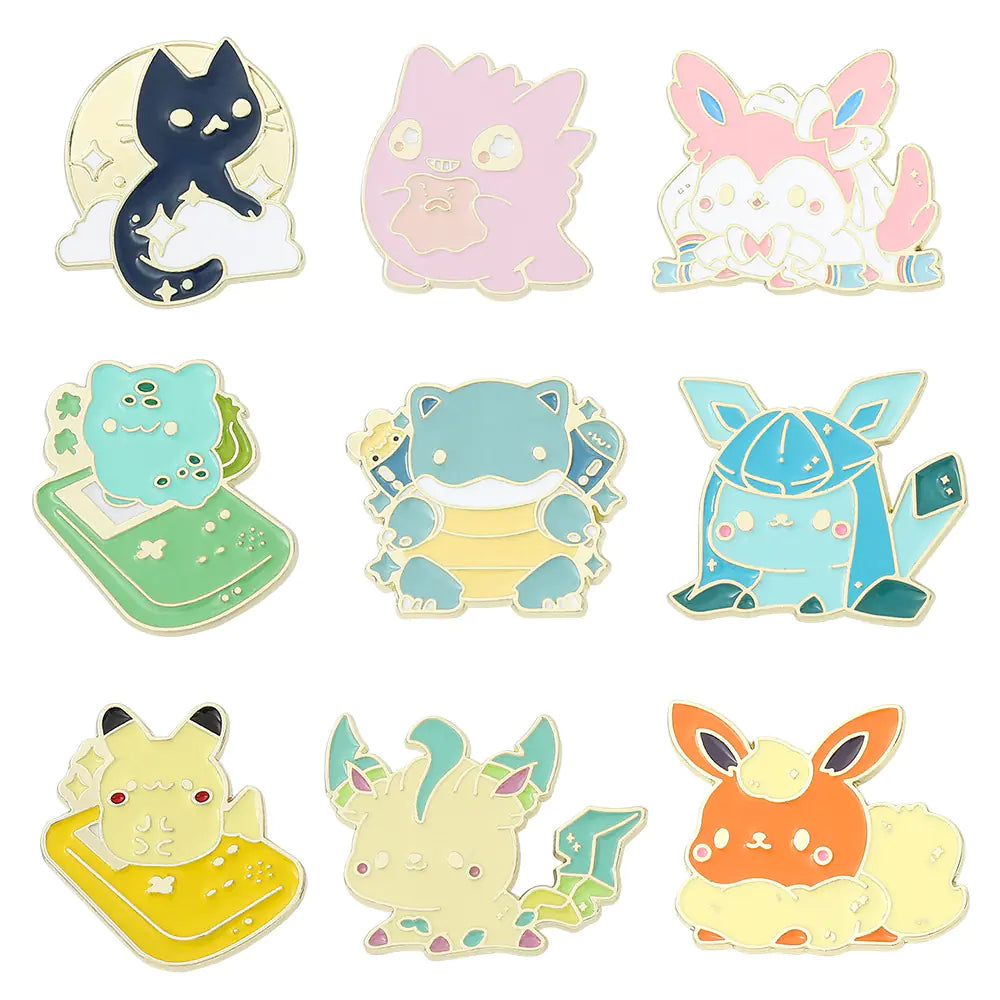 Cute Pokemon Enamel Pins