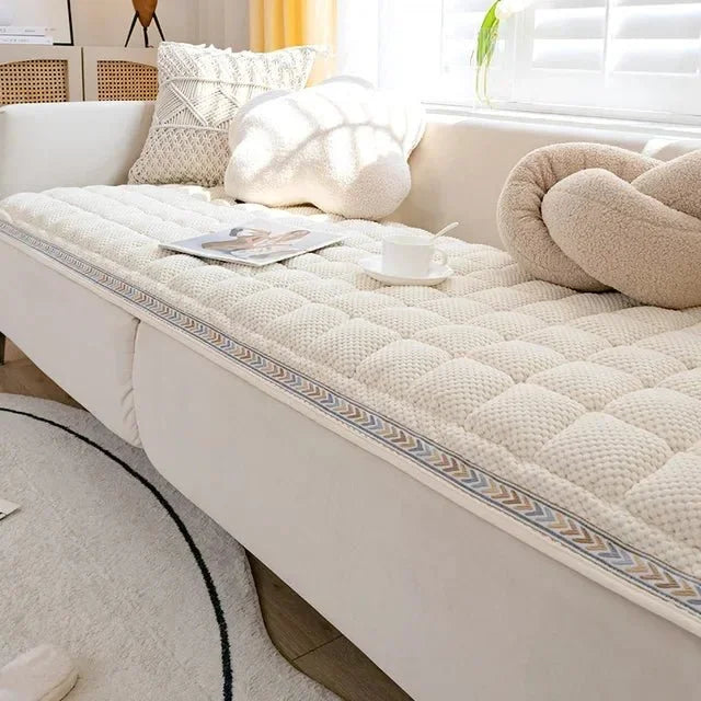 Checkered Sofa Cover