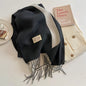 Woolen Yarn Skinny Winter Neckerchief