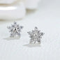 Snowflake Stud Earrings