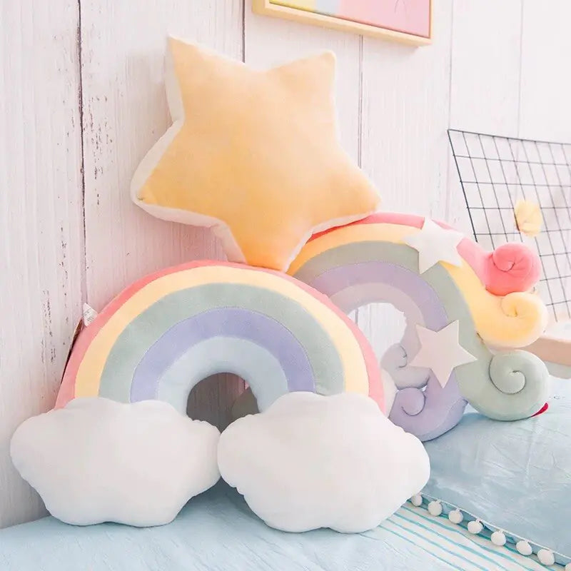 Shaped Pastel Pillow Variants