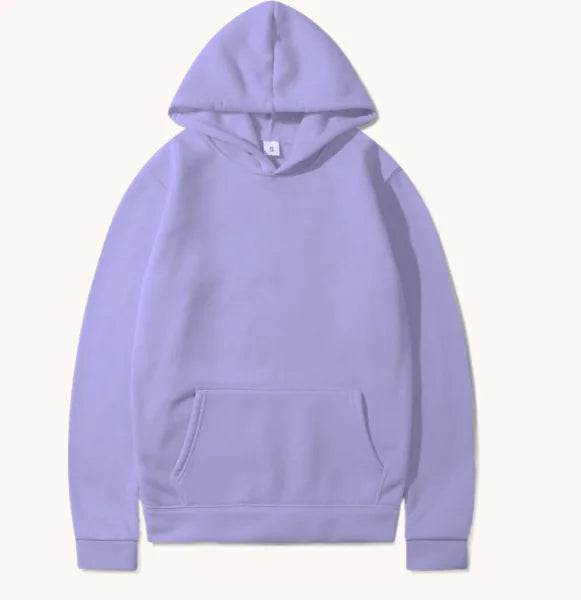 Unisex Plain Hoodie Colors Variants