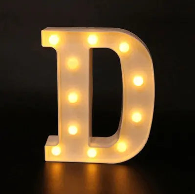 LED Alphabet Letters & Numbers
